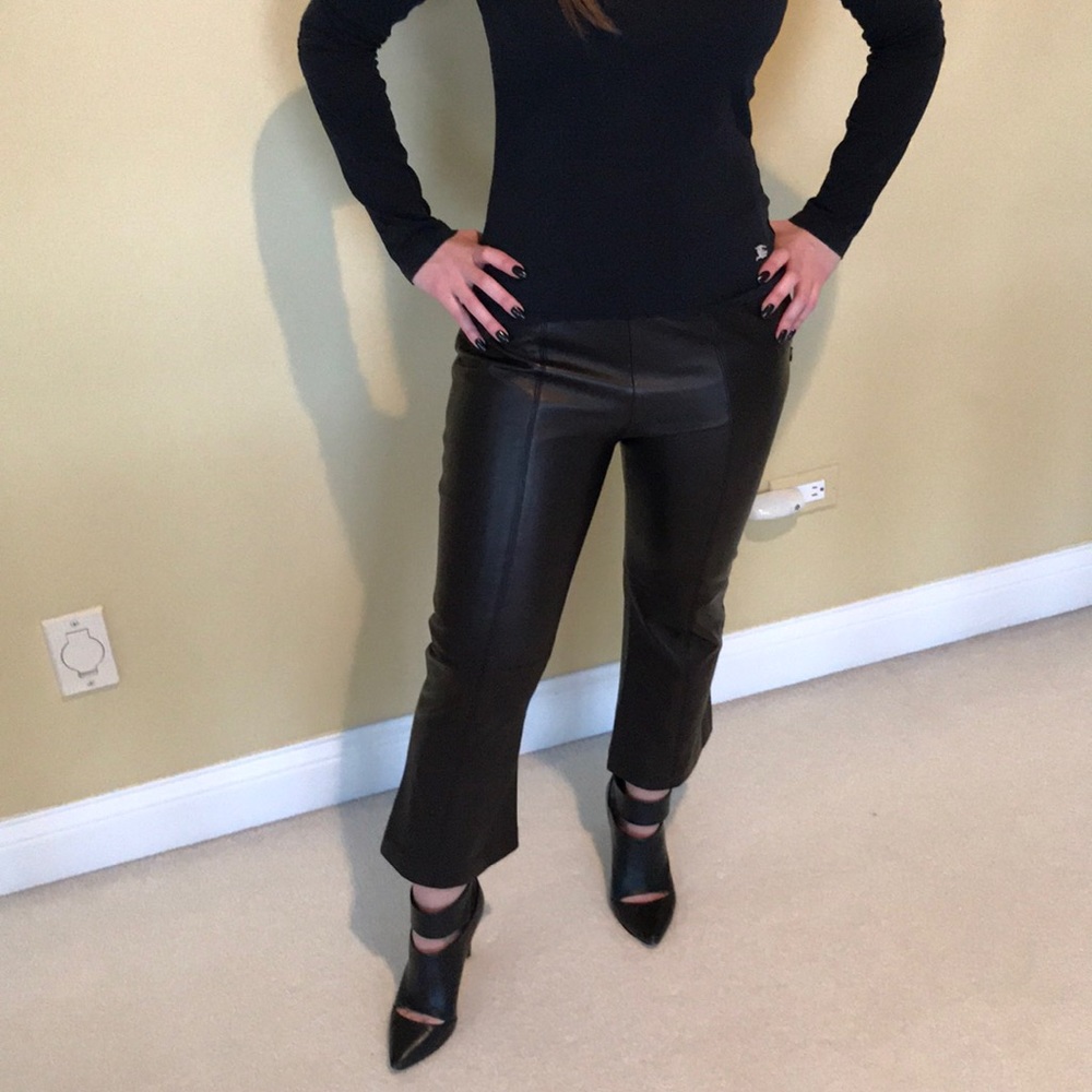 ESCADA LEATHER PANTS